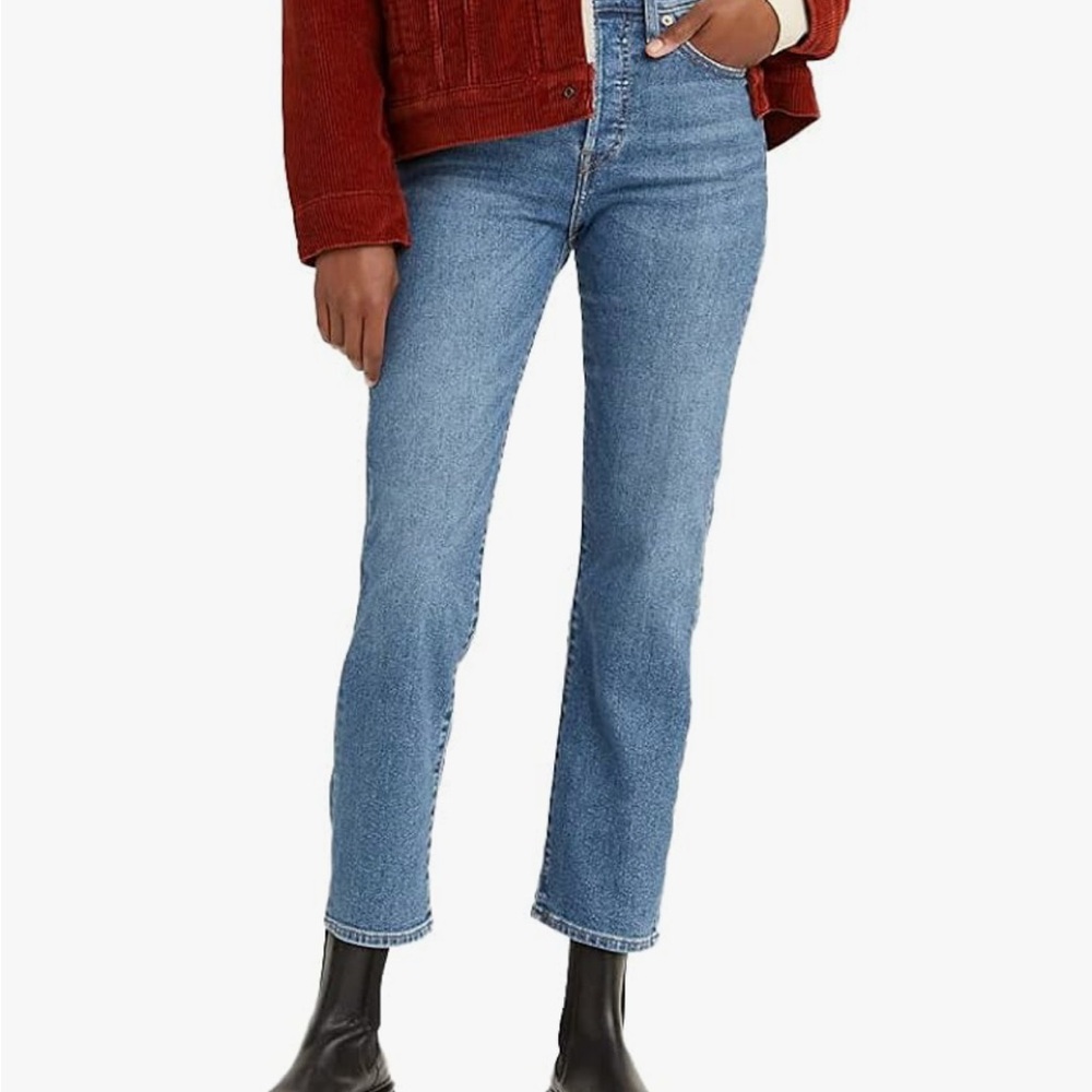 Levi's Light Blue Ankle Jeans